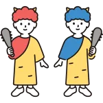 Kid Dressed As A Demon SVG Icon